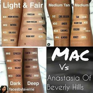  Beverly Hills New Stick Foundation Shade Comparison Vs Mac