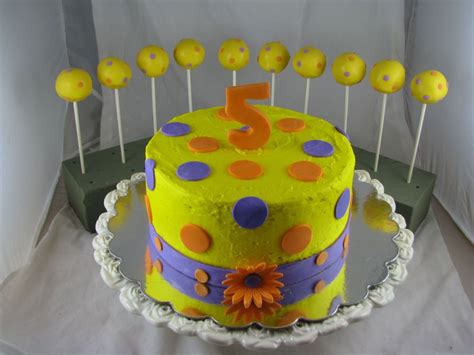 Polka Dot Birthday Cake Cakecentral Com