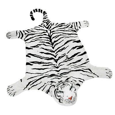 Beautiful White Tiger Rug Very Realistic Great Decoration Tiger