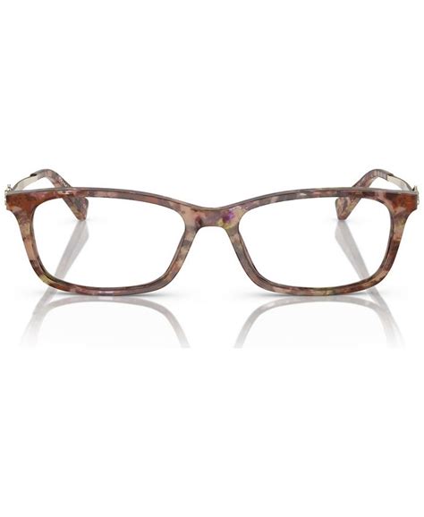 Coach Womens Rectangle Eyeglasses Hc6110 52 Macys