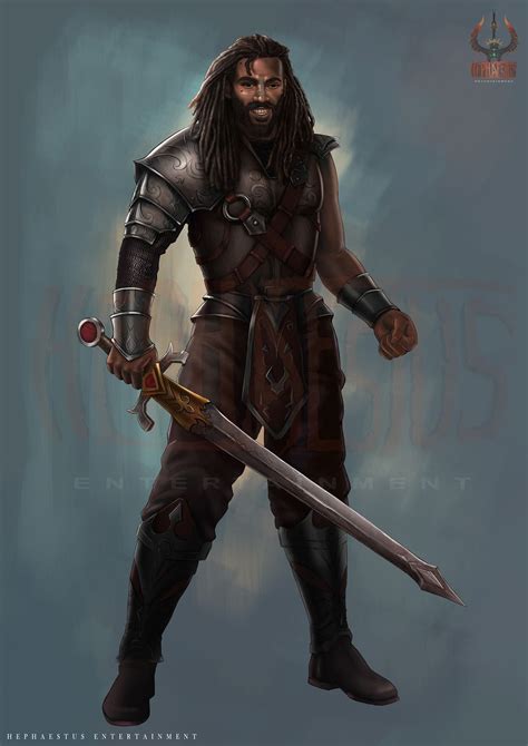 Men Of Color In Fantasy Art Fantasy Male Character Portraits Character Inspiration