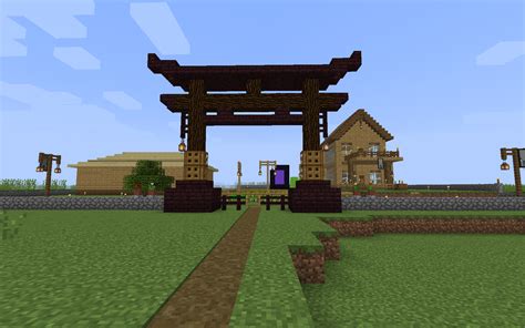 Japanese Torii Gate Minecraft