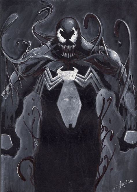 Quikly Sketch Venom By Lucastrati On Deviantart Symbiotes Marvel