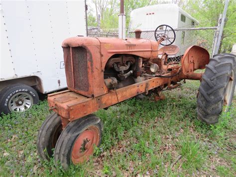 Lot 411s Allis Chalmers Wd Antique Tractor Vanderbrink