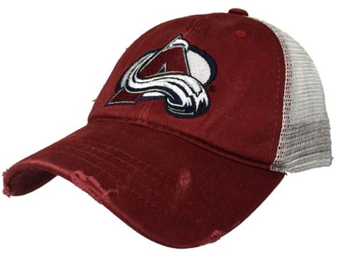 The avalanche and the nhl's other 30 teams revealed adidas retro jerseys monday, with colorado choosing to go with a logo from the quebec nordiques, who relocated to denver in 1995. Colorado Avalanche Retro Brand Red Worn Mesh Vintage Adj ...