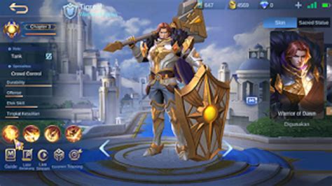 Build Tigreal Mobile Legends Items For The Strongest Tank Hero Moba Games