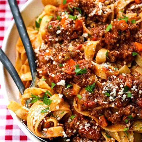 Homemade Bolognese Sauce A Hearty Comforting Meat Sauce Recipe