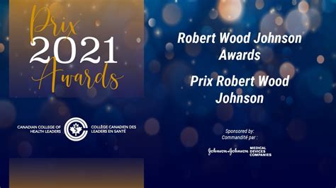 Robert Wood Johnson Awards Cchl Prix Robert Wood Johnson Ccls