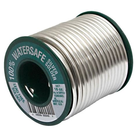 Canfield 16 Lead Free Copper Pipe Solder In The Solder Department At