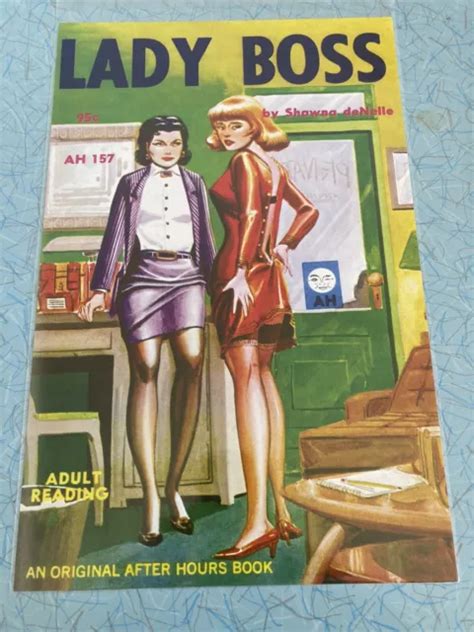 Lady Boss Vintage Sleaze Poster Cross Dresser Smut Erotica Stanton Lesbian Picclick