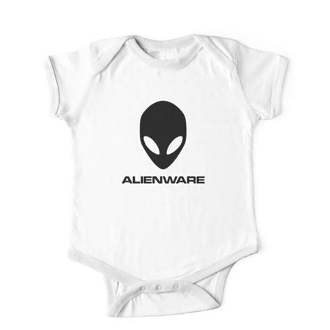 Alienware Dell Gaming Logo Black Kids Clothing By Emiradam