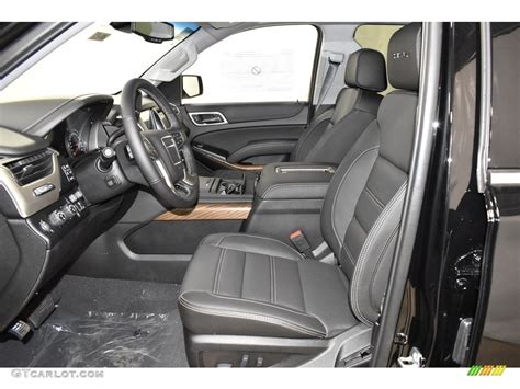 Jet Black Interior 2019 Gmc Yukon Denali 4wd Photo 131332014