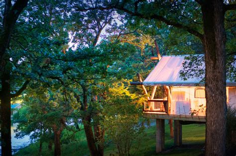 Escape To Connect Amongst Nature At Big Cedar Lodge Glamping Tent