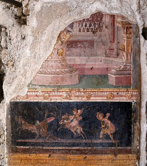 Categoryancient Roman Frescos In The House Of The Vettii Pompeii