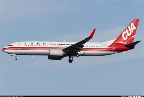 Boeing 737 89p China United Airlines Aviation Photo 6180509