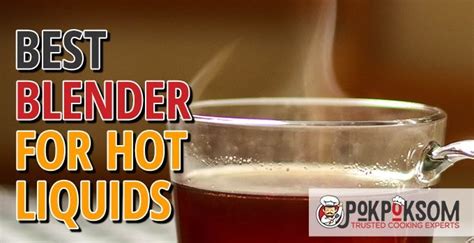 5 Best Blenders For Hot Liquids Reviews Updated 2021 Pokpoksom