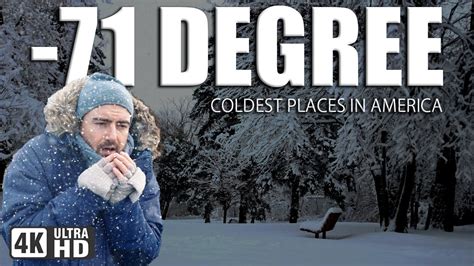 Exploring Americas Coldest Cities Life In Subzero Temperatures Youtube