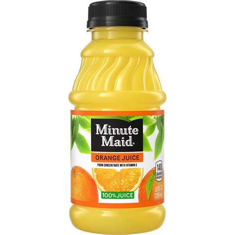 Buy Minute Maid Orange Juice Drinks 10 Fl Oz 24 Pack Online At