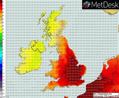 Week Long Heatwave To Hit Britain On Friday And Temperatures Could Soar To C Daily Mail Online