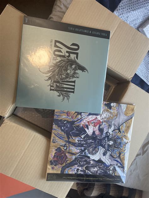 Just Got My Final Fantasy 35th Anniversary Orchestral Compilation Delivered Rvgmvinyl