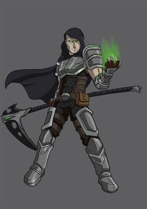 Oc Talion A Grave Cleric Eldritch Knight I Drew For A Commission
