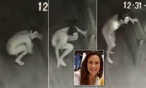 Naked Teen Wearing Only A Ronald Reagan Mask Caught On Cctv Daily Mail Online