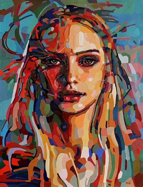 40 Examples And Tips About Acrylic Painting Acrylic Portrait Painting