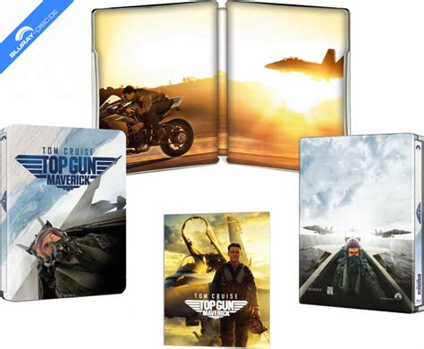 Top Gun Maverick 2022 4k Limited Edition Cover B Steelbook 4k Uhd