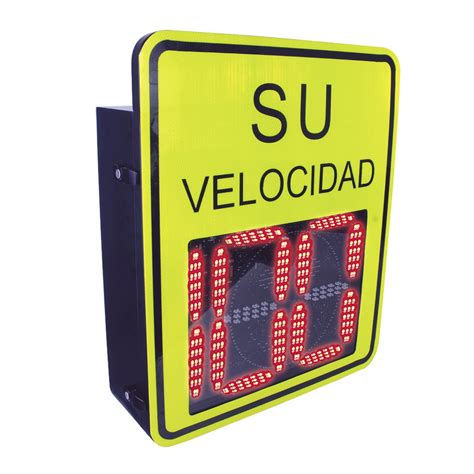 Radar Medidor de Velocidad de 3 Dígitos AccessPRO Salida Relevador