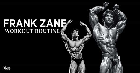 Frank Zane Workout Routine Updated 2023