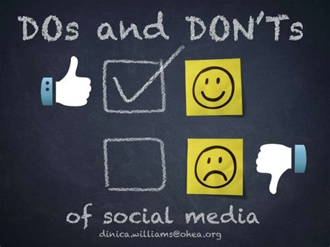 Dos And Donts Of Social Media For Educators 04052015