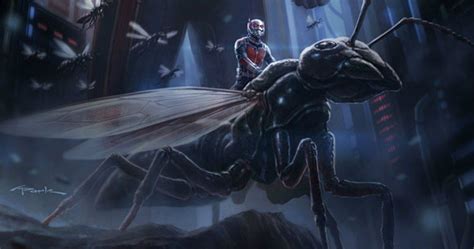 Comic Con Ant Man Costume Revealed In New Concept Art