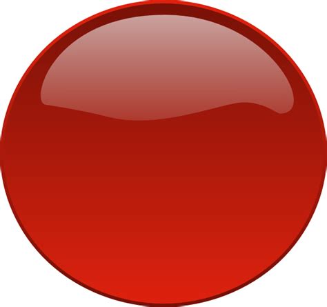 Smaller Red Button Clip Art At Vector Clip Art