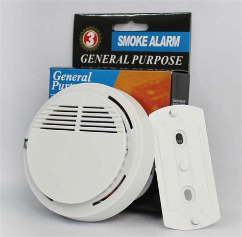 2020 Smoke Detector Alarms System Sensor Fire Alarm Detached Wireless