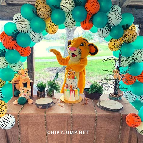 Lion King Birthday Party Decoration Chikyjump