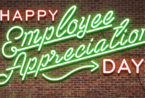 National Employee Appreciation Day - March 6, 2020 | Happy Days 365