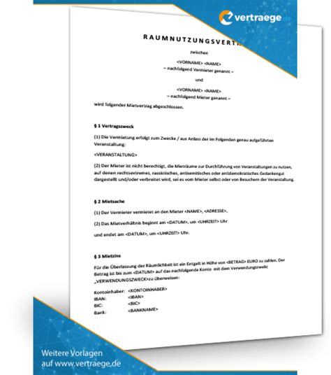 Grundstück oder bauplatz kaufen & verkaufen. Muster Nutzungsvertrag - Vertraege.de