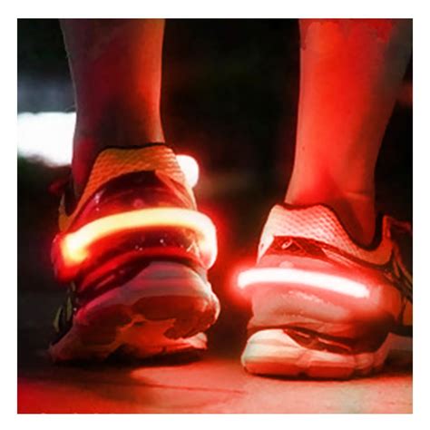Buy Led Shoe Clip Reflective Safety Night Running Gear For Runners