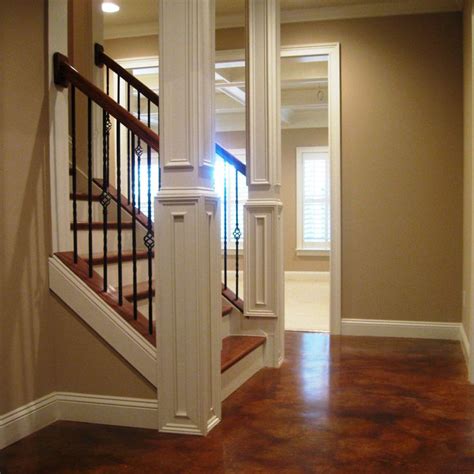 18 Elegant Ideas For Finishing Basement Stairs Basement Tips