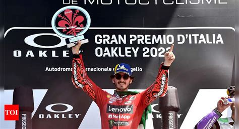 Francesco Bagnaia Wins Italian Motogp Stretches Championship Lead