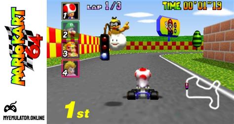 Play Mario Kart 64 Online Free N64 Nintendo 64