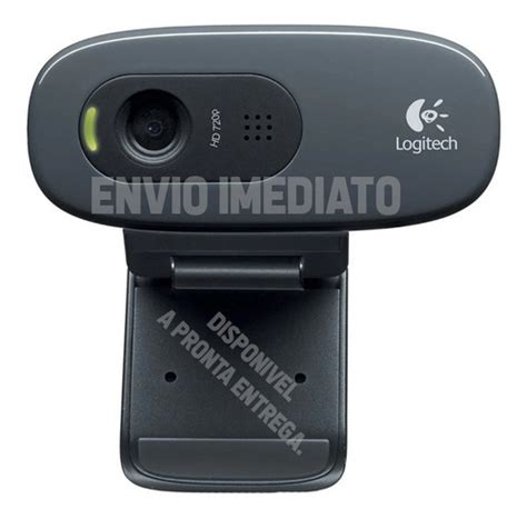 Webcam Logitech C270 C270i Hd 720p Original Web Video Chat Frete Grátis