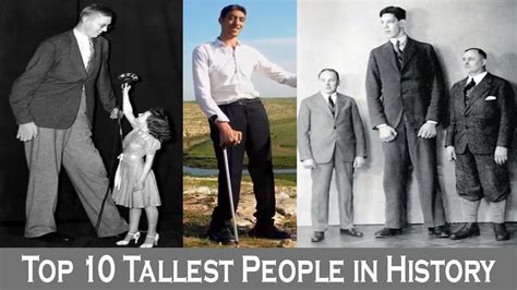 Top 10 Tallest People In History HD Latest 2018 YouTube