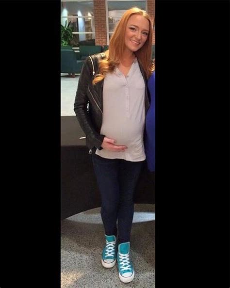 Exhaustion Insane Dreams And More Of Teen Mom Og Maci Bookouts Crazy Pregnancy Symptoms