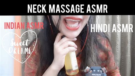 Hindi Asmr Neck Massage Asmr Youtube