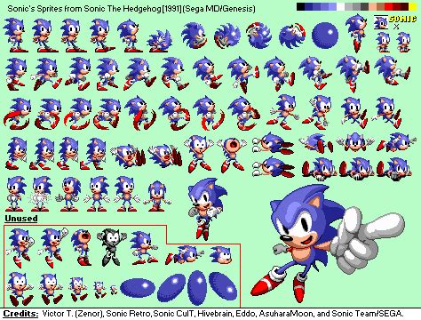 Sonic Mania Sprites Verbg