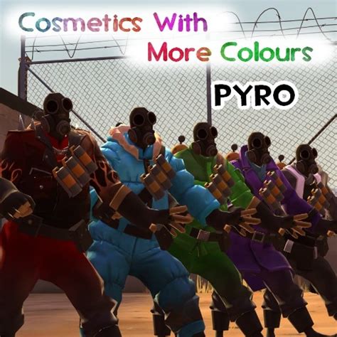 Steam Workshop Tf2 Cosmetics With More Colours Pyro Pack