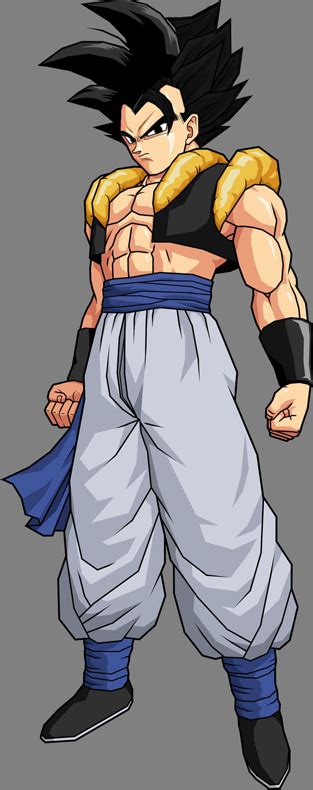 He is the fusion of goku and vegeta through the ex. Gokhan - Ultra Dragon Ball Wiki