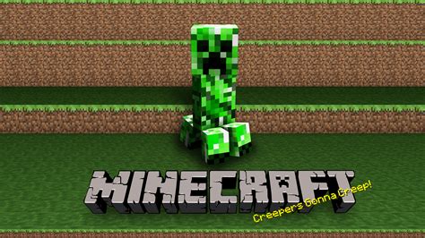 Download Mojang Creeper Minecraft Video Game Minecraft Hd Wallpaper