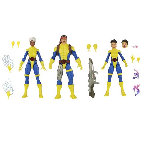 Hasbro Marvel Legends Series Marvels Forge Storm And Jubilee X Men